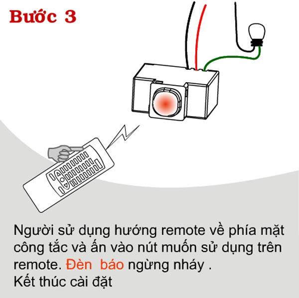 Công tắc điều khiển từ xa IR2A