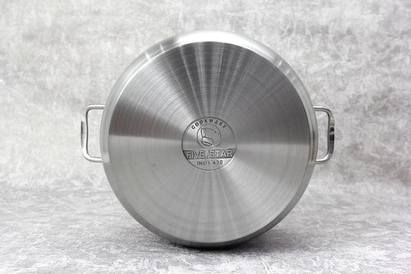 Bộ nồi cao cấp 5 món inox Five Star FS10C (Bạc)