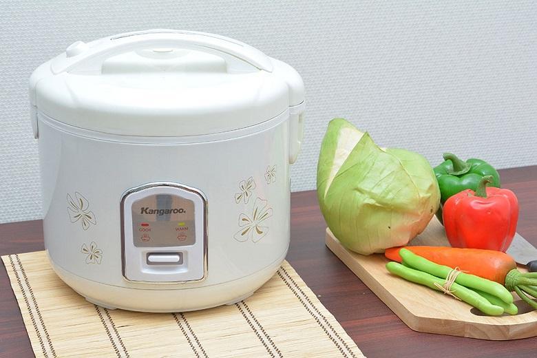 Nồi cơm điện Kangaroo KG376NT 1.8L (Trắng)