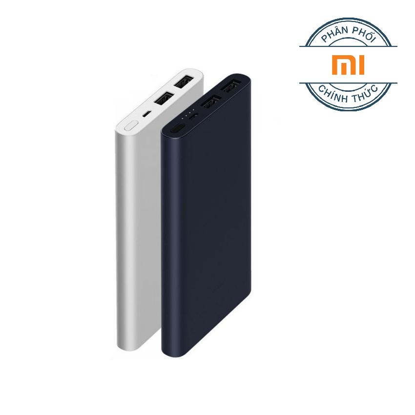 Pin Sạc Dự Phòng Xiaomi 10,000mah Gen 2S 2018 (Bạc) - Hãng Phân Phối Chính Thức