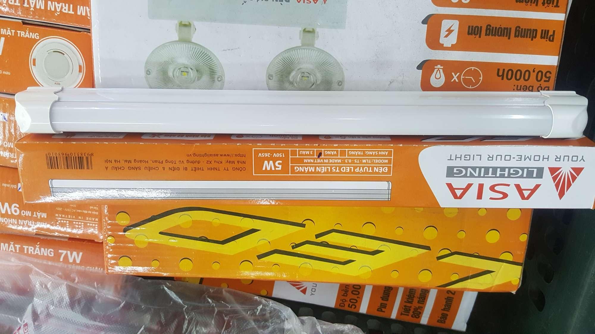 Bộ Tuýp Led liền máng T5 - 0.3M ASIA