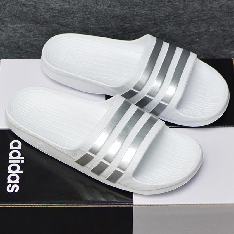 Adidas Duramo Slippers White