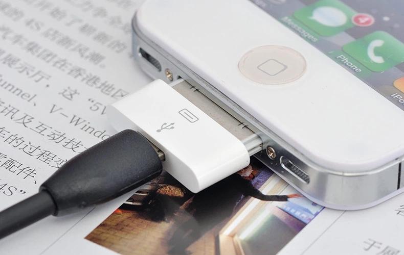 Adapter chuyển chân Micro usb sang lightning iPhone4, 4S