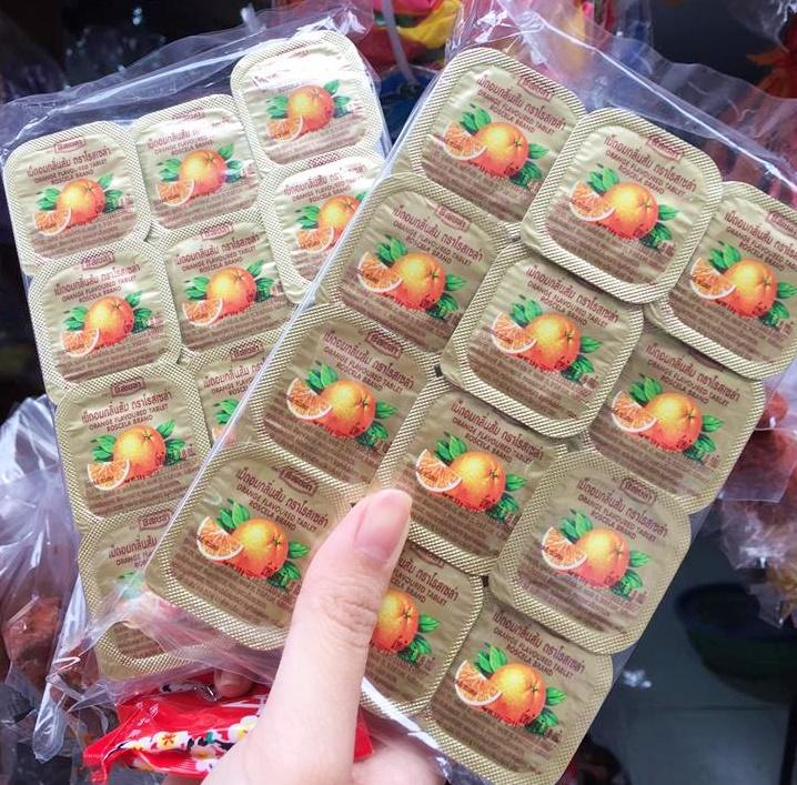 Kẹo C cam Thái Lan siêu ngon - tuổi thơ (Combo 24 hộp) [BÁCH HÓA 24]