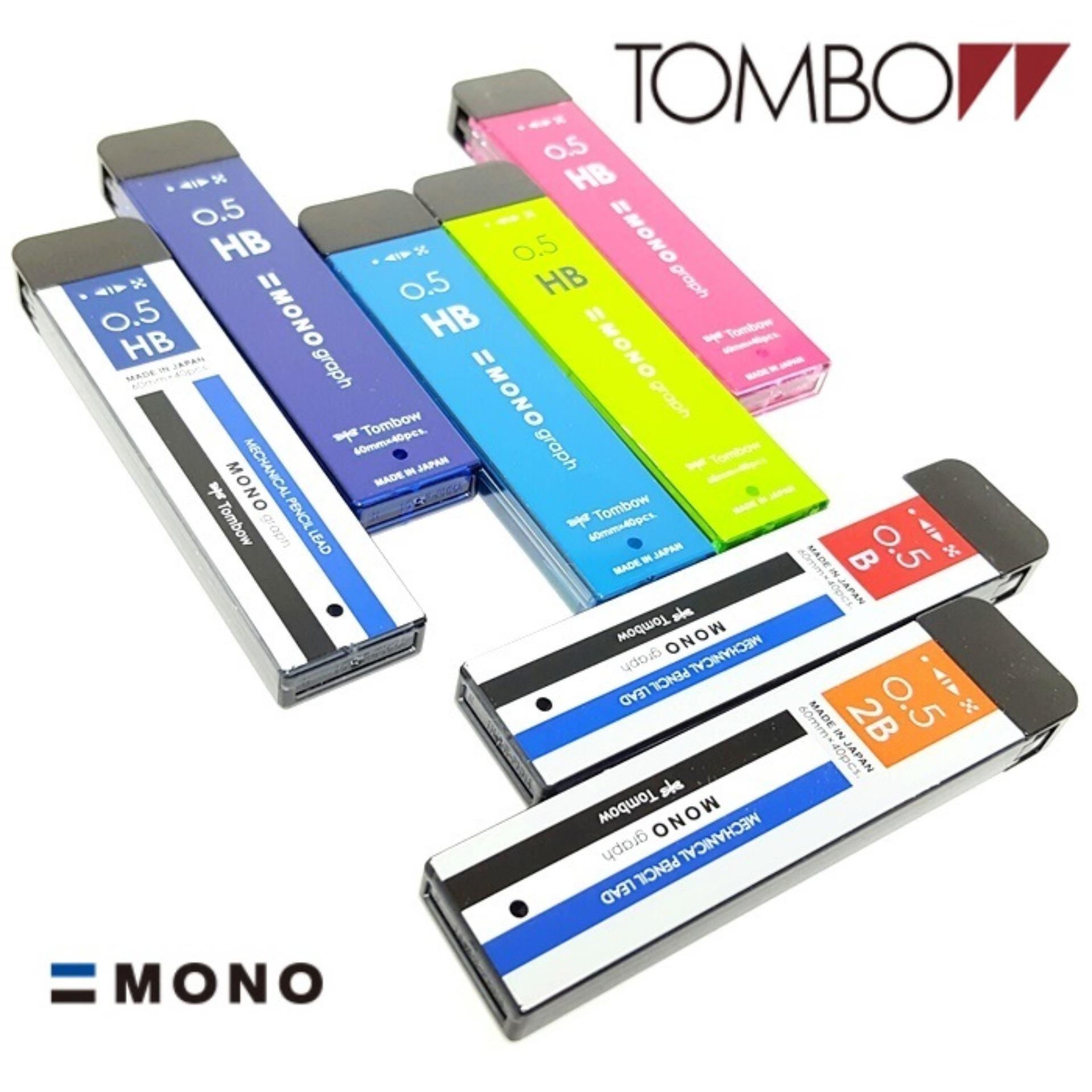 [HCM]NGÒI CHÌ BẤM TOMBOW MONO GRAPH 0.5MM B (40 NGÒI / TUÝP)
