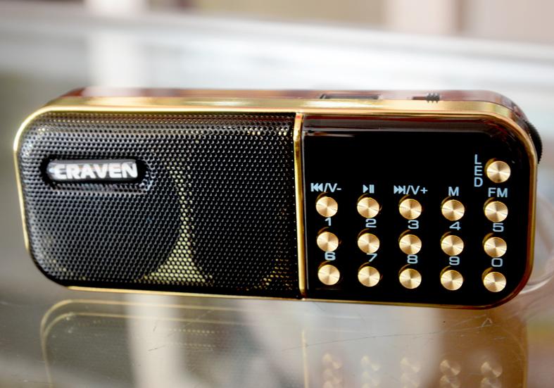 Máy nghe nhạc,Niệm Phật có khe USB, thẻ nhớ Craven+1 thẻ nhớ 8G chép sẵn kinh Phật,nhạc niệm Phật,bài giảng-Kèm video