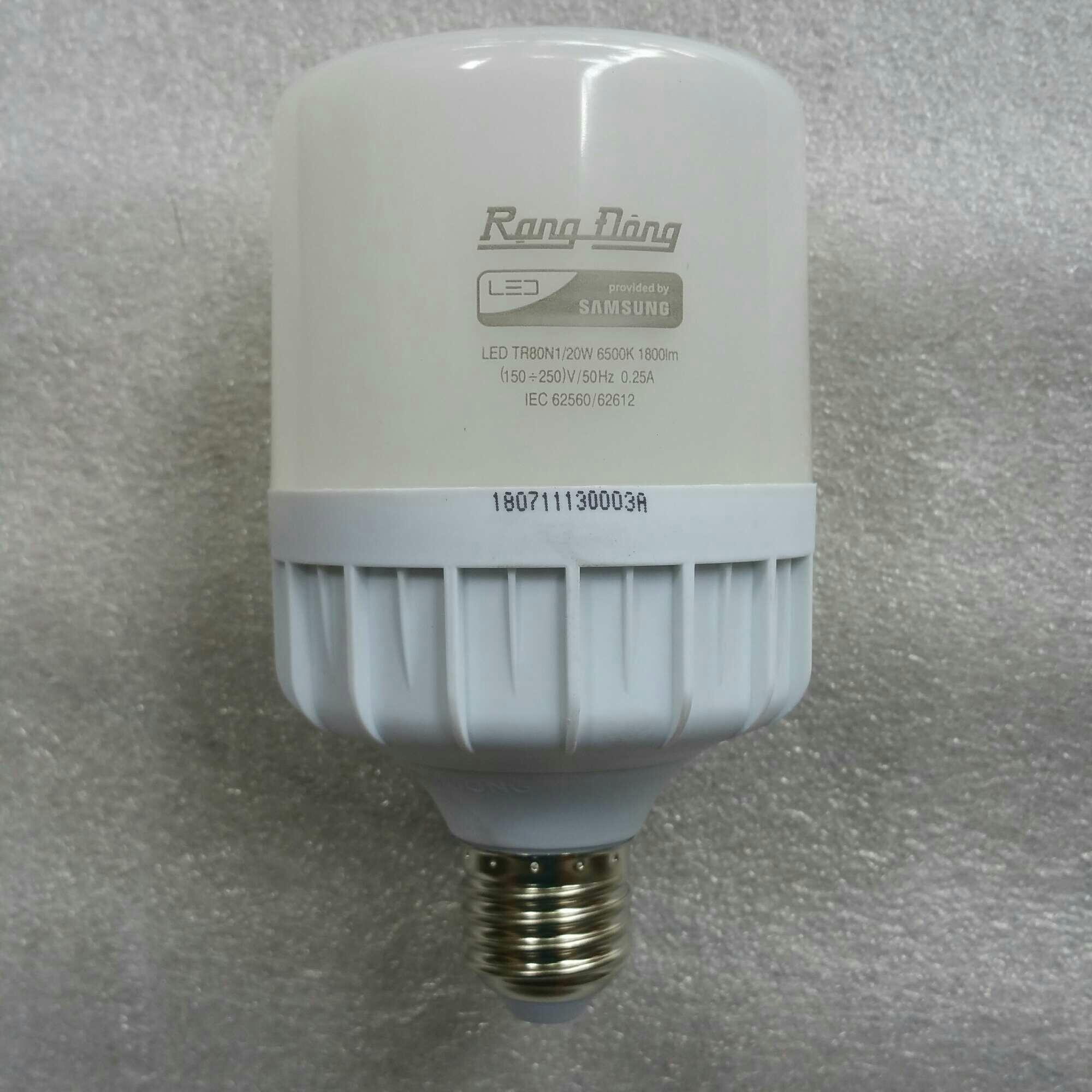 Bóng đèn led trụ 20 W RẠNG ĐÔNG