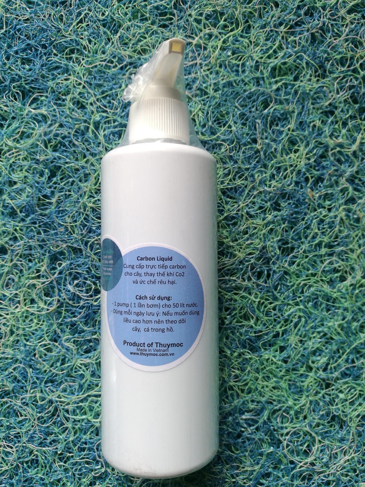 CO2 lỏng cho hồ cá thủy sinh chai 250ml