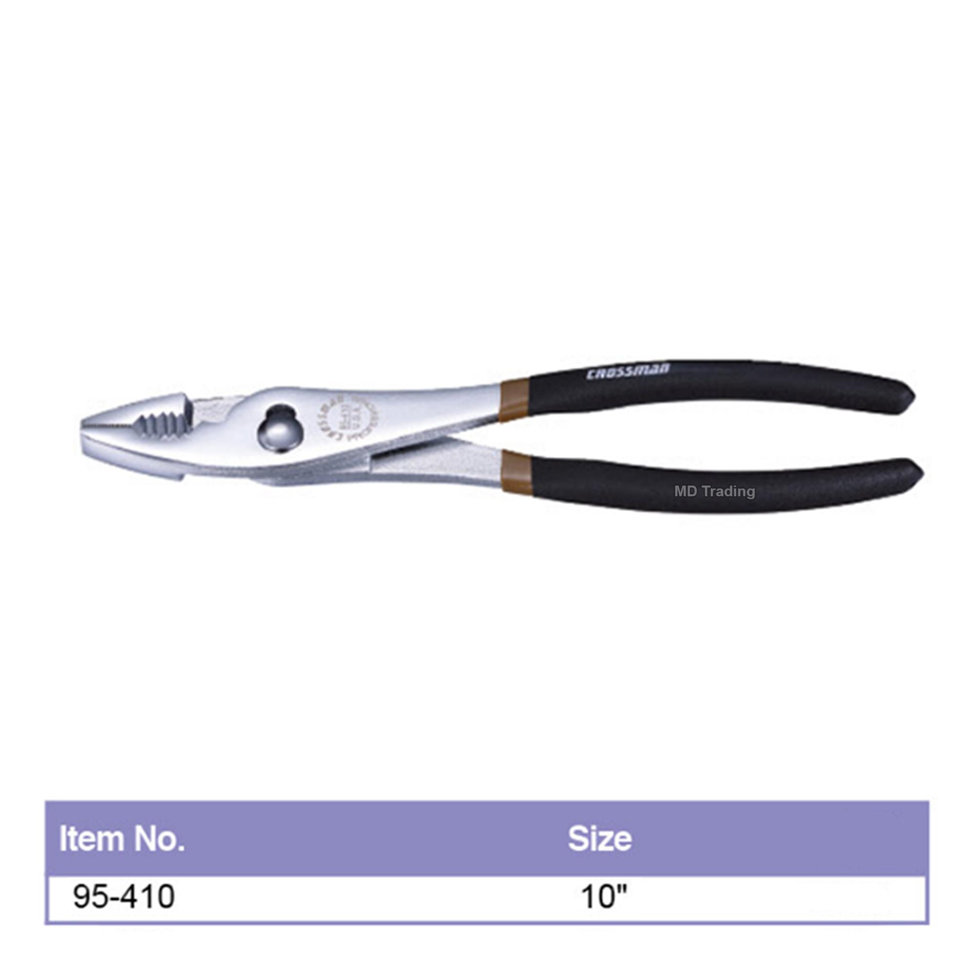 Kìm 2 lỗ CROSSMAN 95-410 10inch (cán đen)