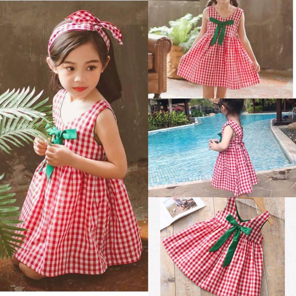 [SALE] Váy cầu vồng sắc màu cho bé