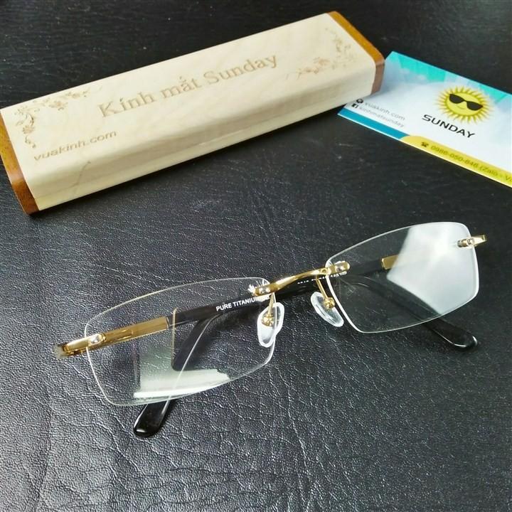 Gọng kính titan nguyên chất