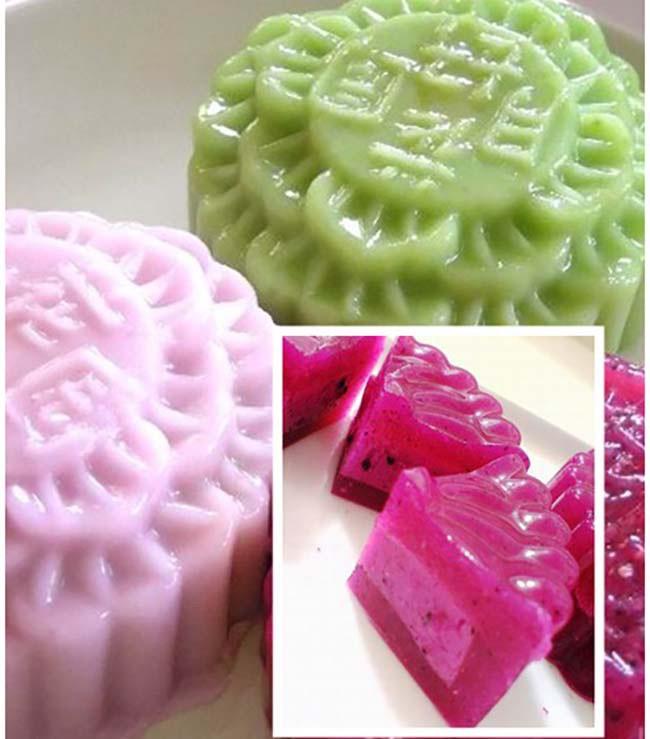 Set 6 Khuôn Rau Câu Trung Thu ( Ngẫu Nhiên )