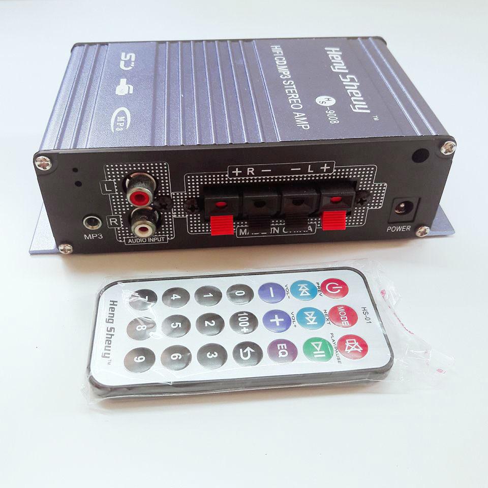 Amly Mini Bluetooth 2X200W Kèm Remote Điều Khiển