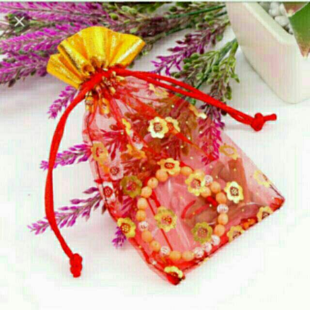 Sỉ 100 túi gấm đựng vòng