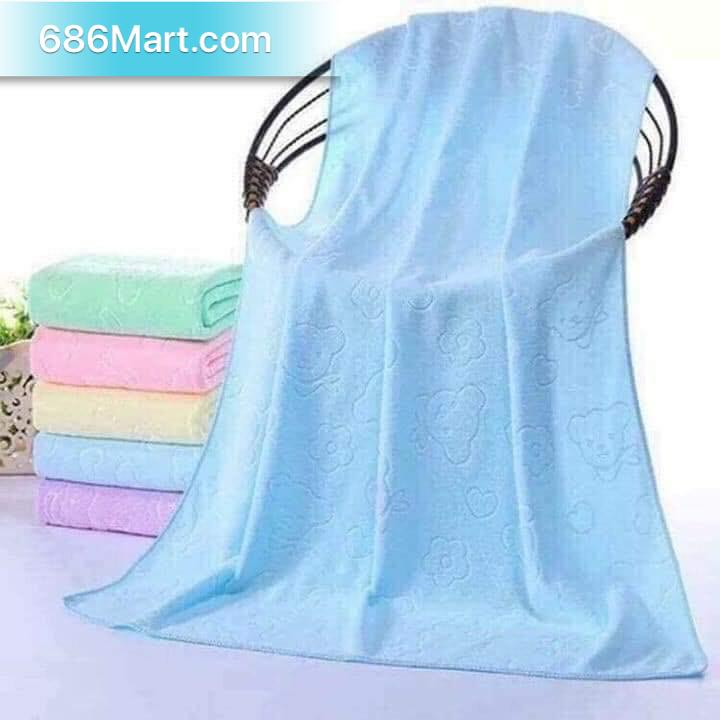 Bộ 5 khăn tắm xuất Nhật siêu mềm mịn 70 x 140