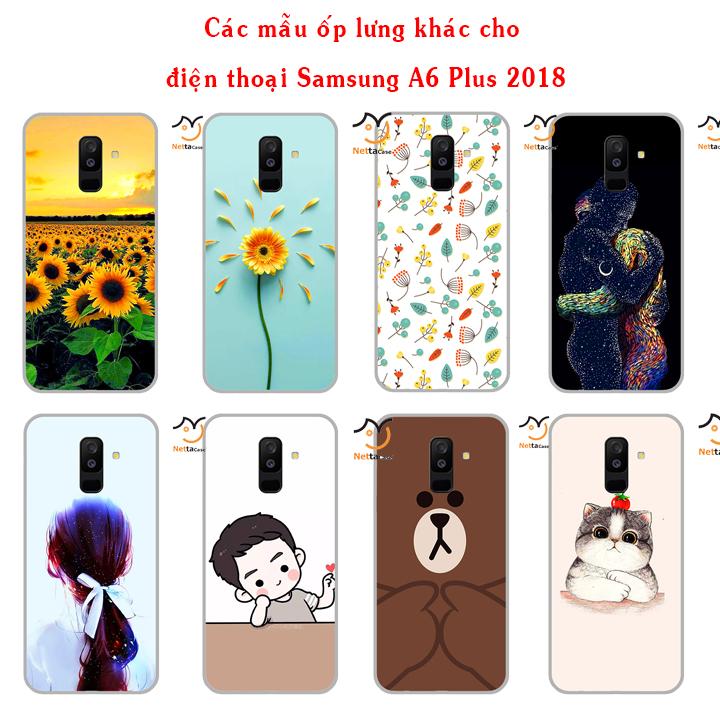 [HCM]Ốp lưng dẻo cho Samsung Galaxy A6 Plus 2018 - Moon 02