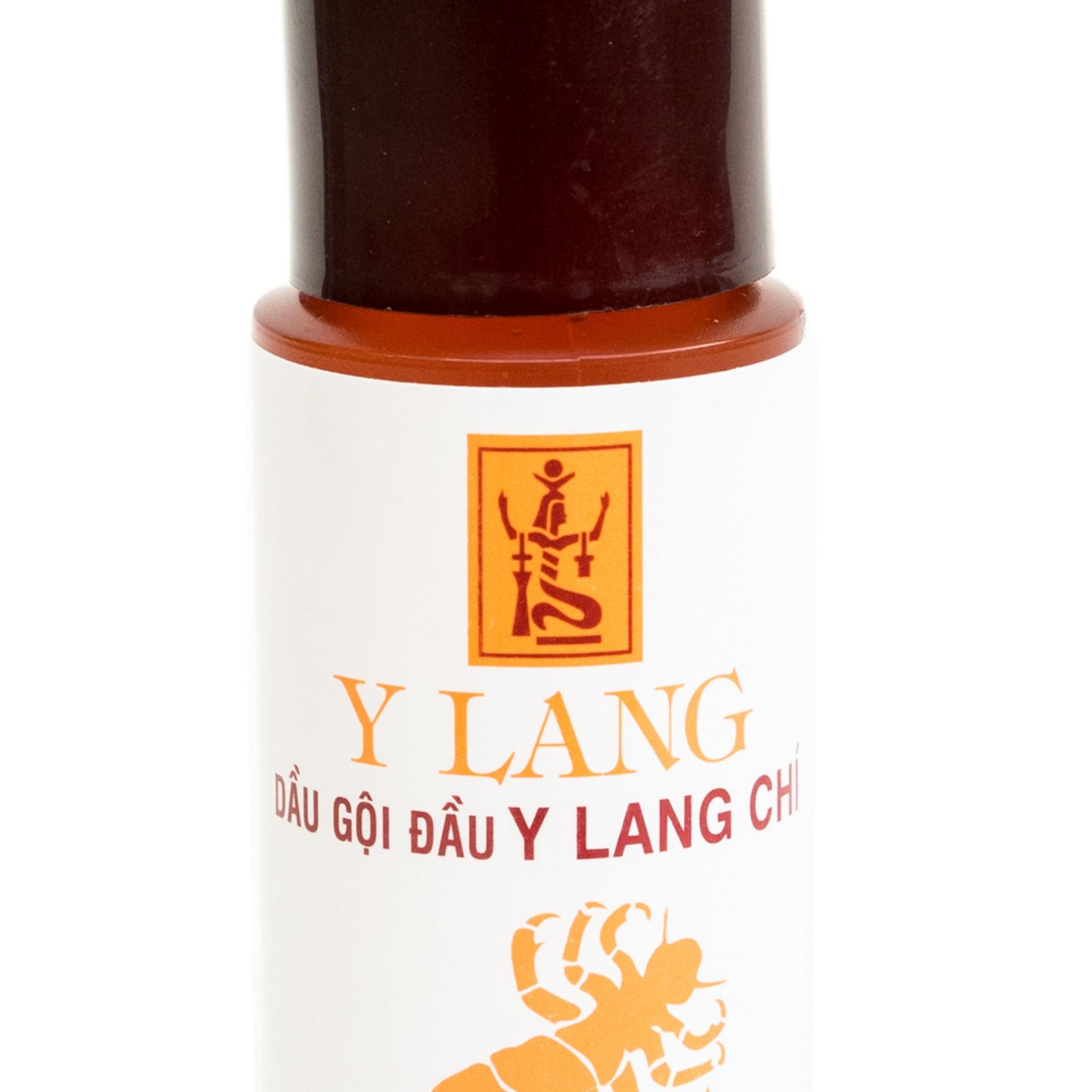Bộ 2 Chai Y Lang Dầu Gội Đầu Trị Chí 100ml(Trắng)
