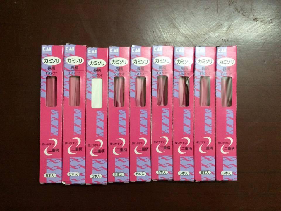 Set 5 dao cạo lông mày KAI- Hàng Nhật nội địa