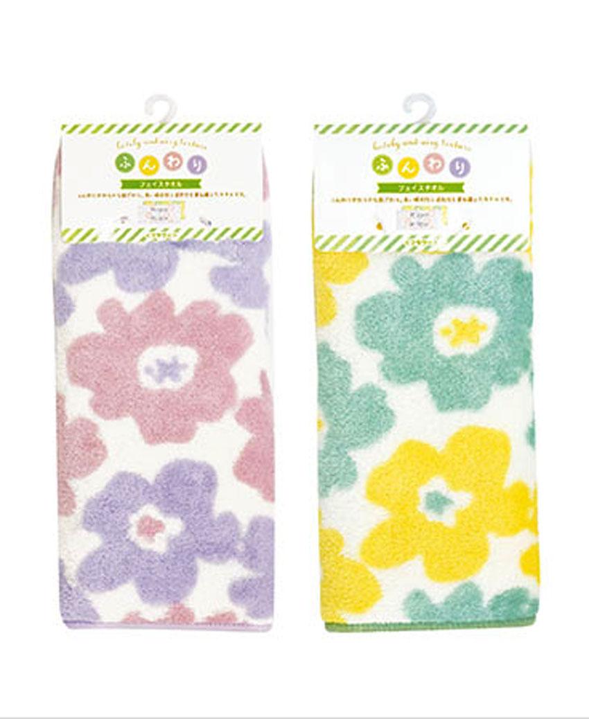Combo 2 Khăn tắm Microfilber màu hoa (hàng Nhật nội địa)
