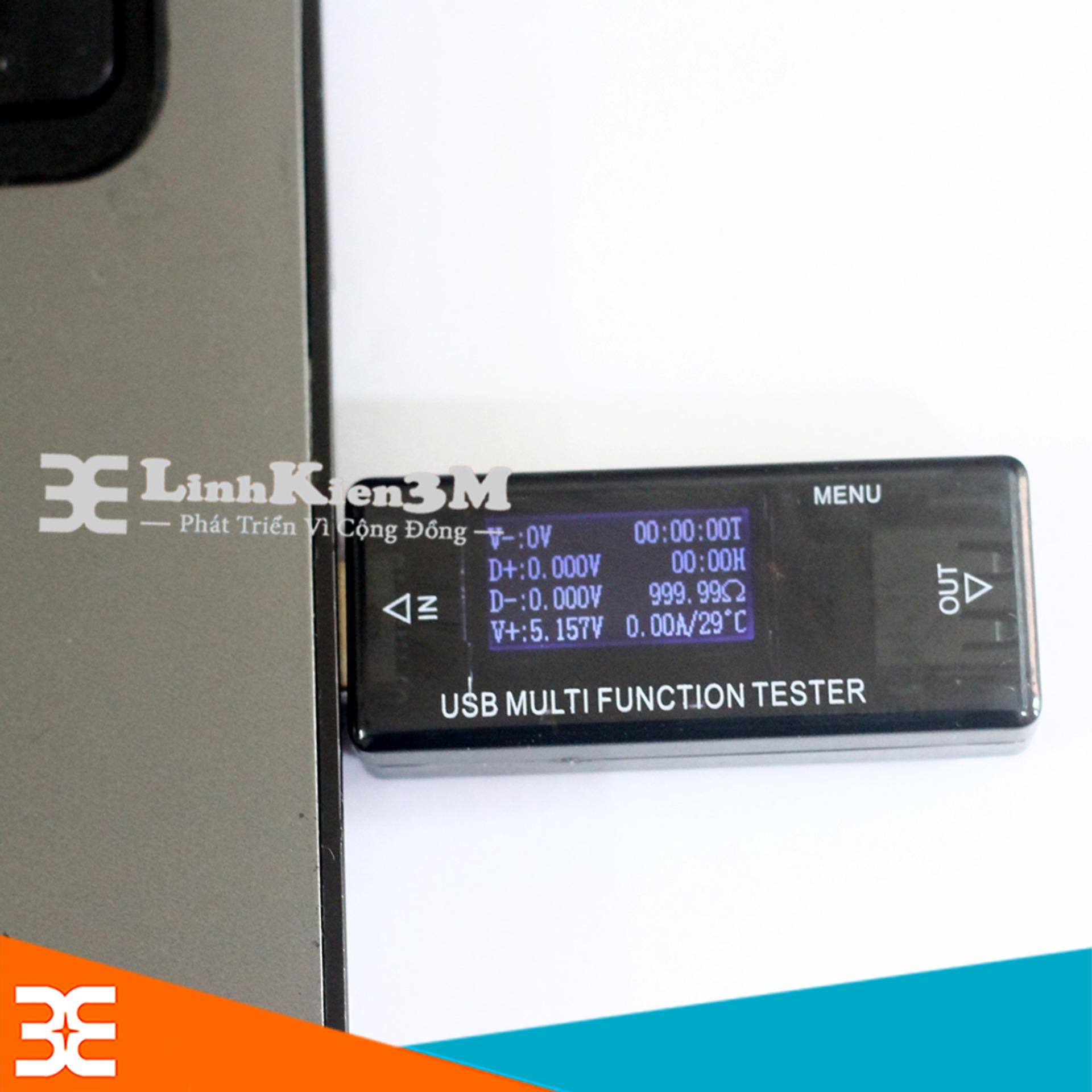 Usb Đo Dòng Đo Áp 4V-30V 3.5A MX16 V4
