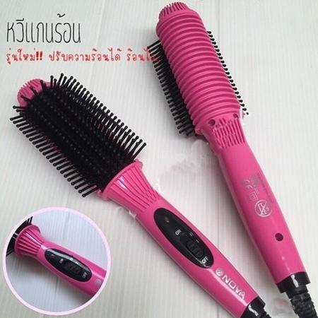 LƯỢC ĐIỆN NOVA 3 IN 1 ĐA NĂNG NOVA NHC 8810 UỐN TÓC, SẤY TÓC