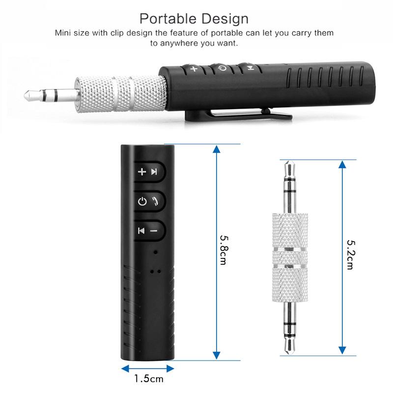 USB tạo bluetooth kết nối âm thanh (Đen)