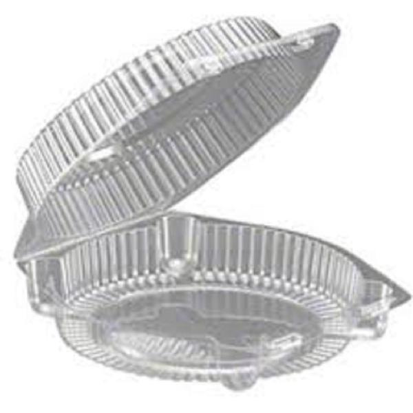 Bộ 10 hộp nhựa tròn đựng bánh bông lan 16cm