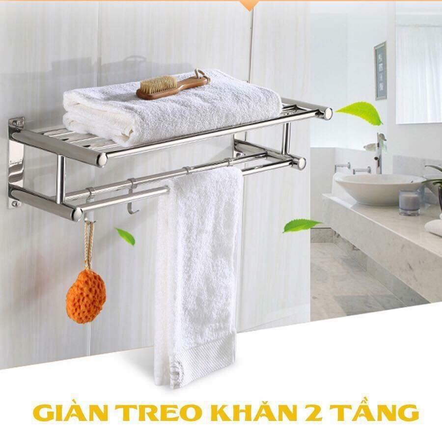 Kệ nhà tắm treo khăn