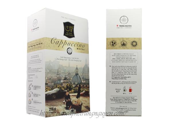 Combo 6  Hộp x 12 gói cà phê G7 Capuchino hazelnut