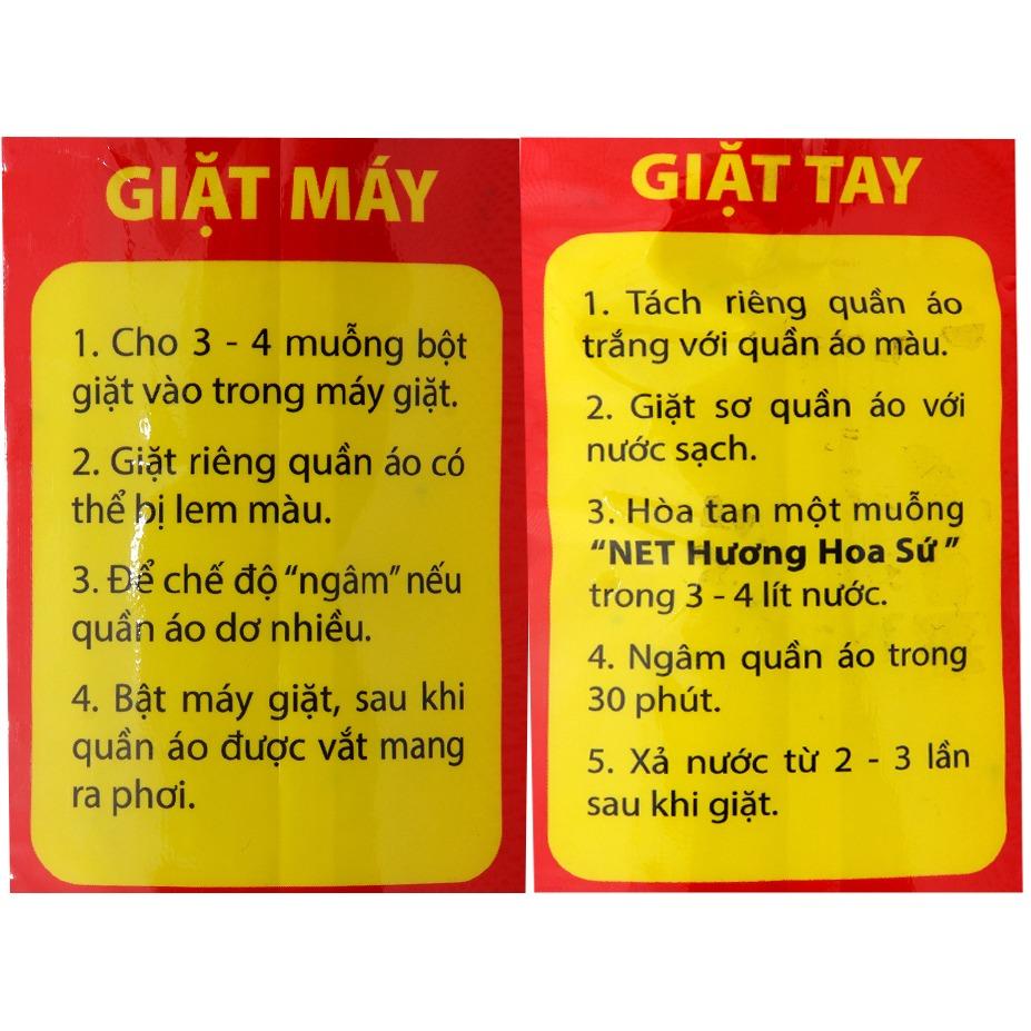 Bột giặt Net hương Hoa sứ 6kg