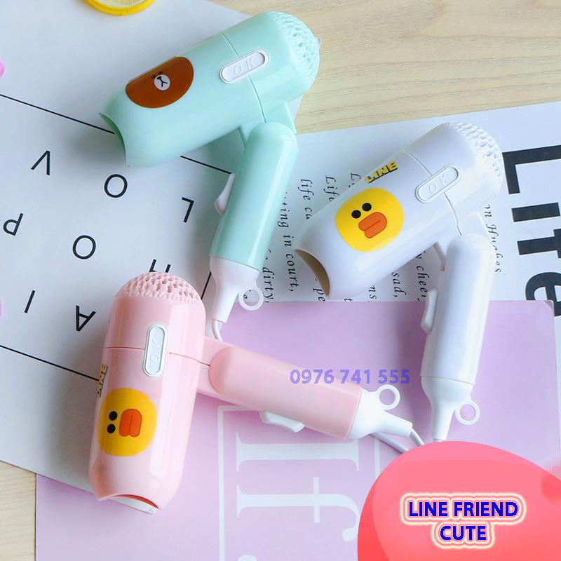 Máy sấy tóc Mini Line Friend So Cute Siêu Hot Hit 2018