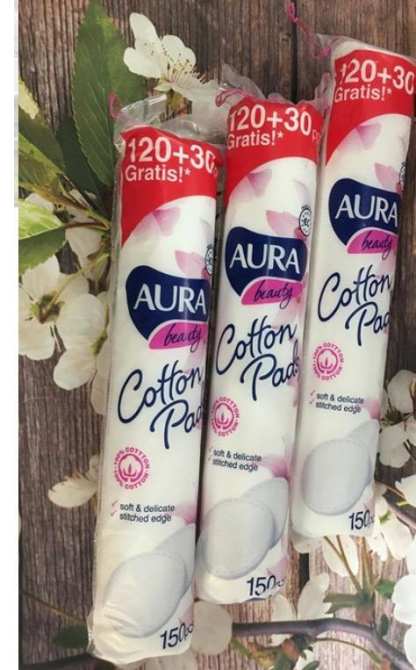 Kết quả hình ảnh cho bông tẩy trang aura