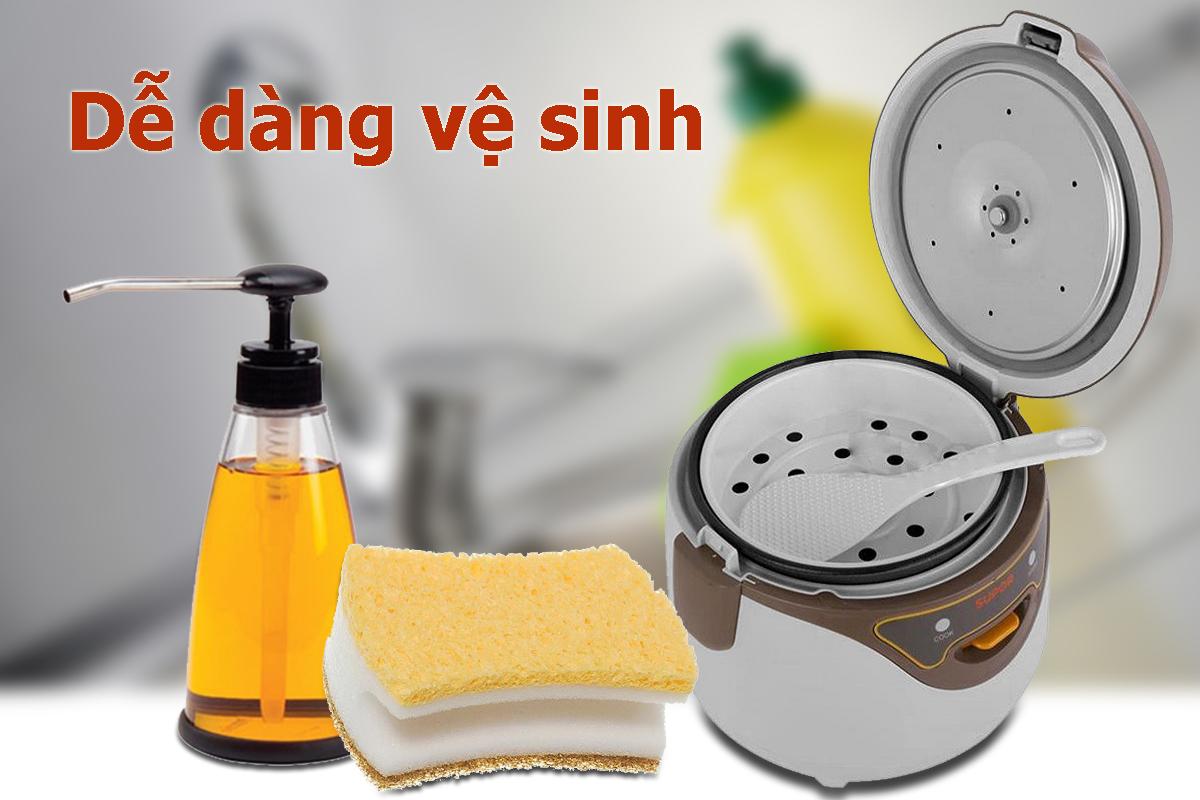 Nồi Cơm Điện Mini Supor CFXB16YB3VN - 0.8L [Gian hàng uy tín]