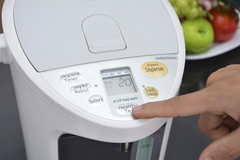 Bình thủy điện Panasonic NC-HU301PHSY 3L (Trắng)