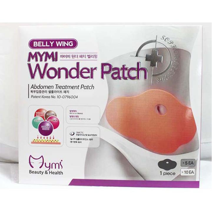 Miếng dán tan mỡ bụng - mỡ đùi Mymi Wonder pacth