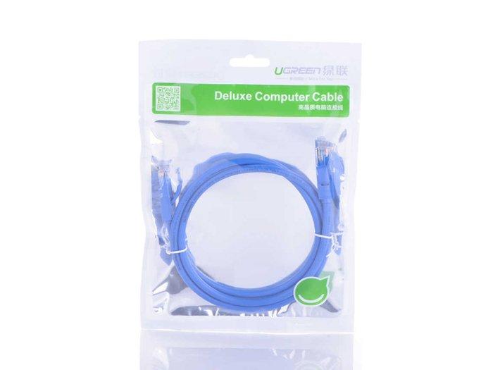 Cáp mạng đúc sẵn Cat6 50m Ugreen 11226 (Xanh dương)