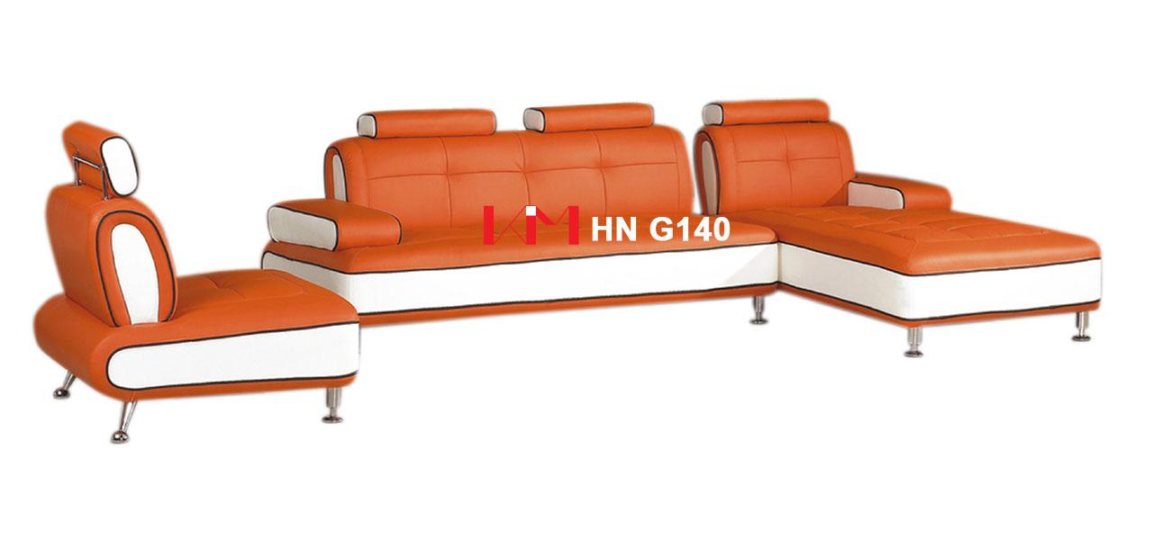 Sofa Góc HN G140 -Quà tặng 02 đôn (200x200x85x75 cm)