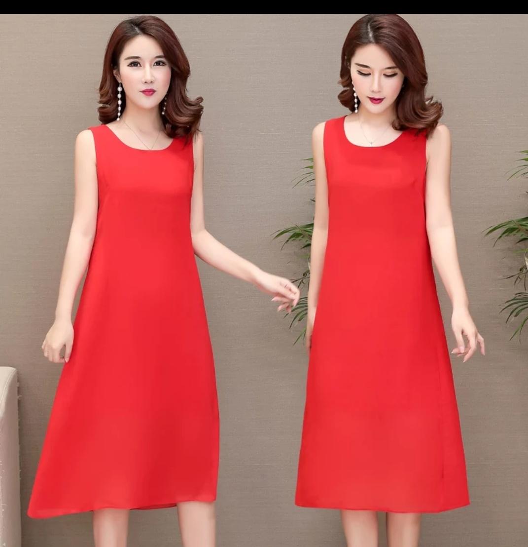 [HCM]Đầm suông đầm oversize thời trang Hàn Quốc mới