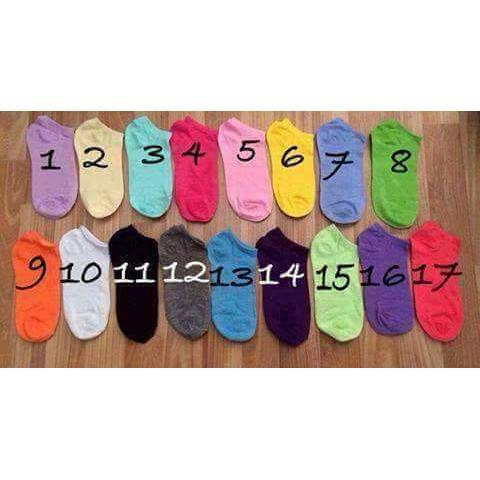 Vớ trơn cổ ngắn cotton siêu mềm