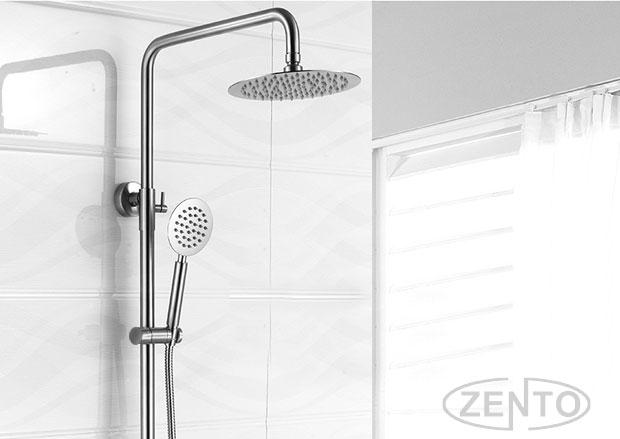 Bộ sen cây tắm nóng lạnh inox Zento SUS8401