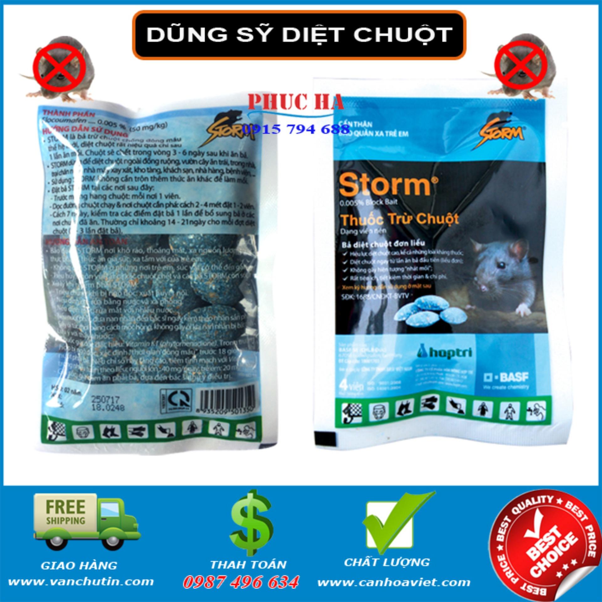 [HCM]Thuốc diệt chuột STORM 0.005% 1Kg