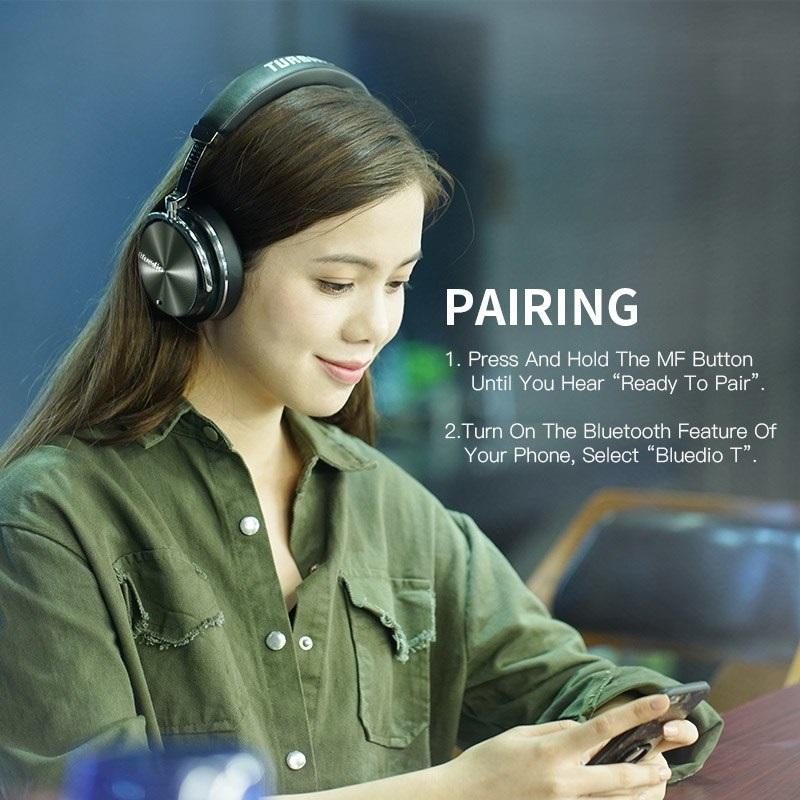 Tai nghe Bluetooth chụp tai Bluedio T4S