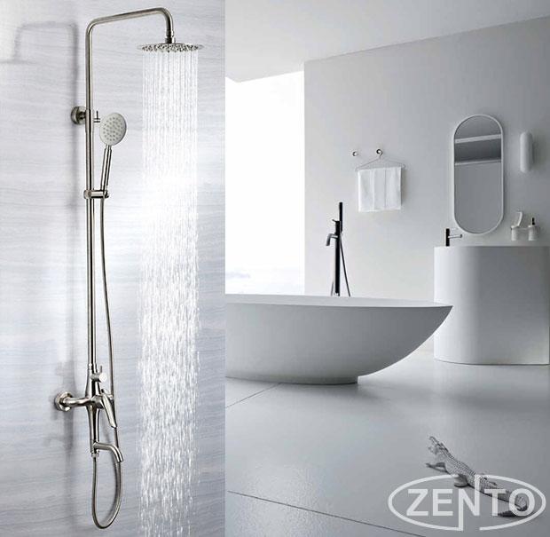 Bộ sen cây tắm nóng lạnh inox Zento SUS8509