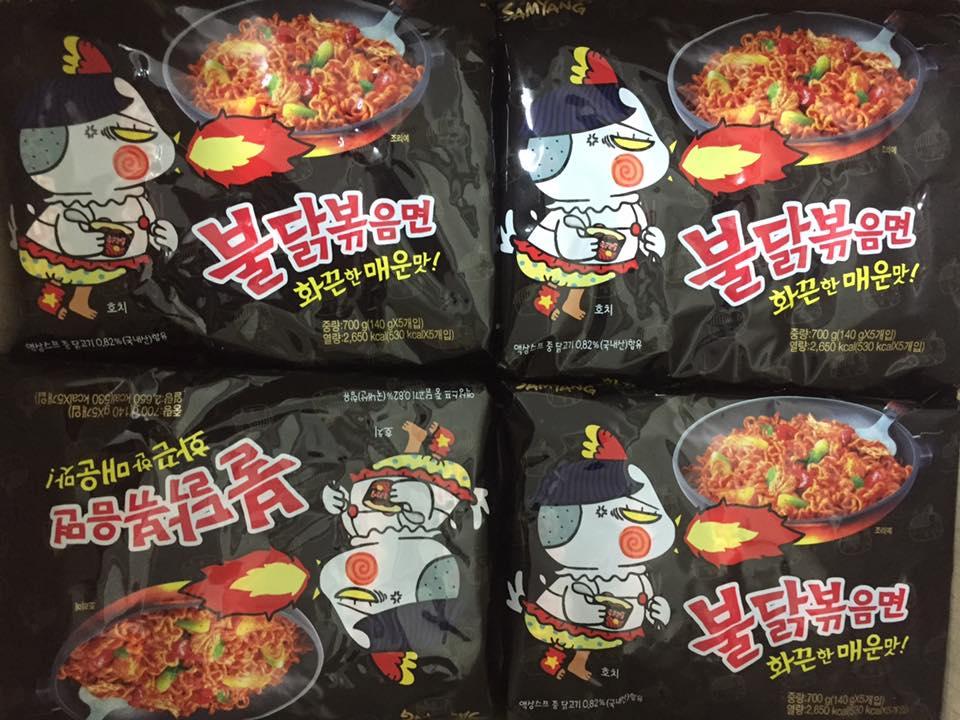 10 gói mì cay SAMYANG