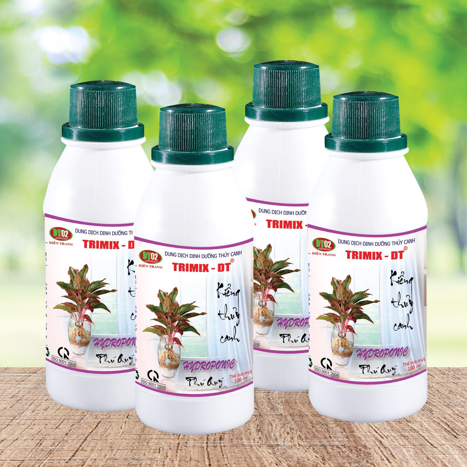 Dung dịch thủy canh kiểng trimix-dt 100ml, comboo 4 chai