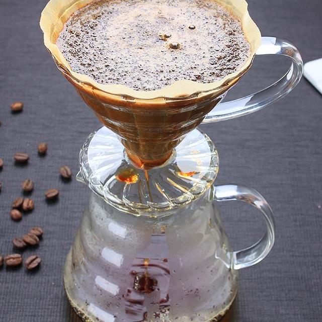 Bình pha cafe Drip Coffee 600ml phễu thủy tinh