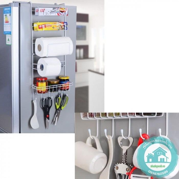 Kệ Treo Cạnh Tủ Lạnh Cao Cấp,kệ treo đồ đa năng