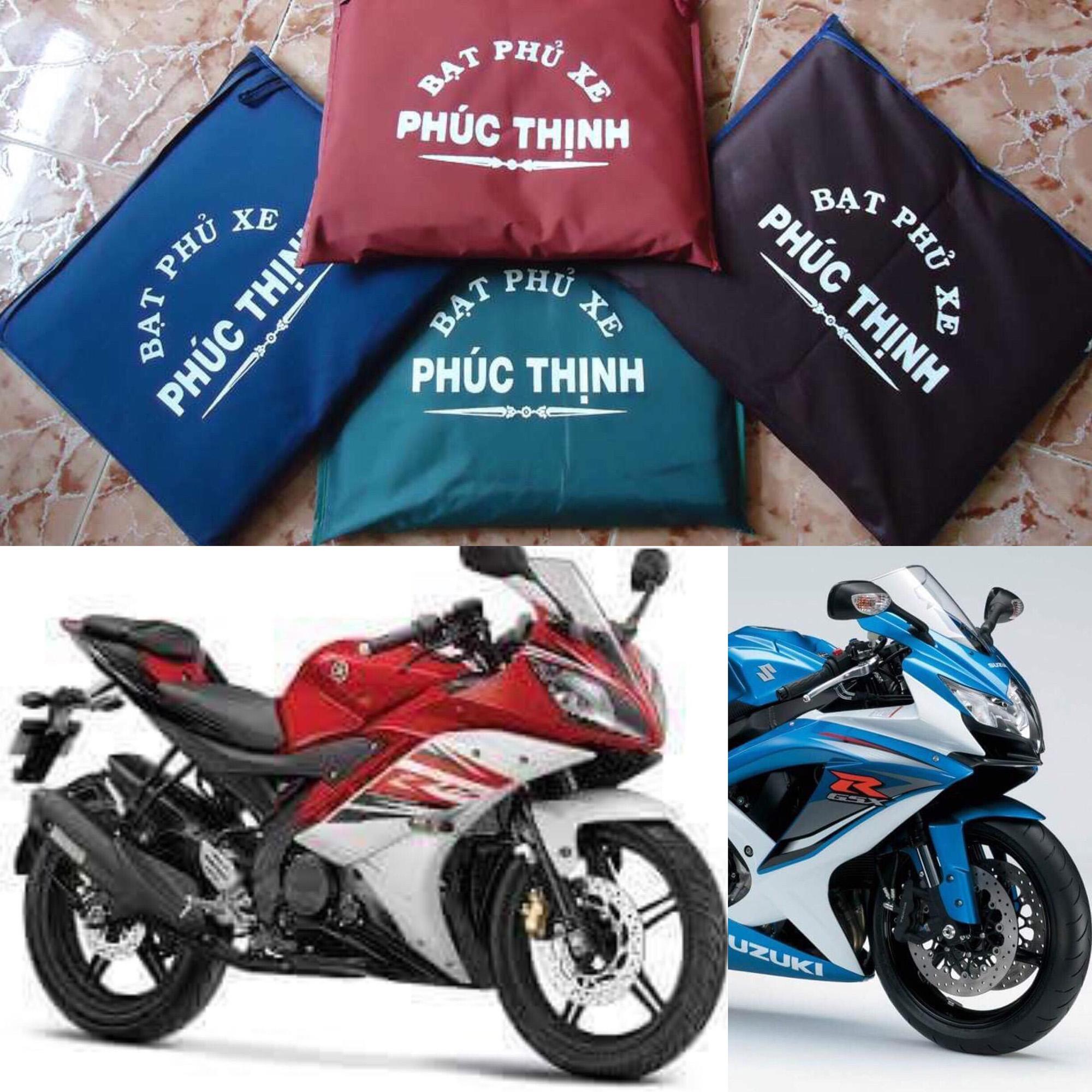 Bạt phủ xe máy vải dù cho xe môtô, SH Phúc Thịnh