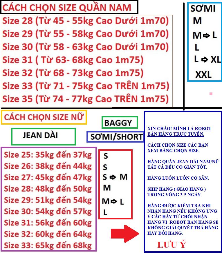 QUẦN JEAN  NỮ SIÊU ĐẸP 109/5G