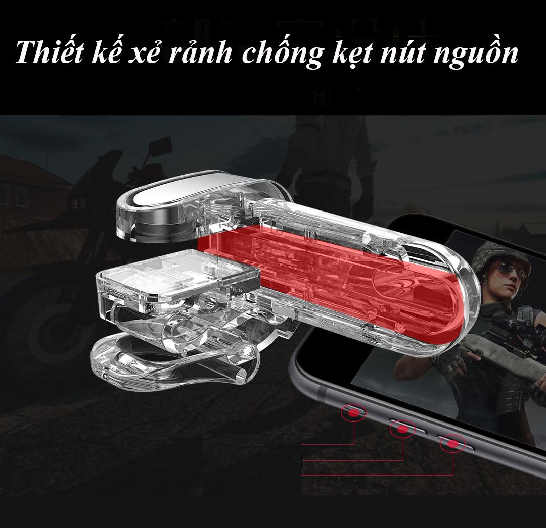 Nút chơi game PUBG mobile, ROS, Freefire model 98k thế hệ mới cao cấp.